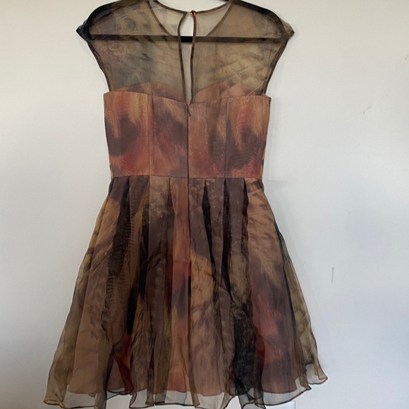 Woodsy/Earthy Ted Baker Langley Dress 🧚‍♀️✨ - Picture 2 of 5